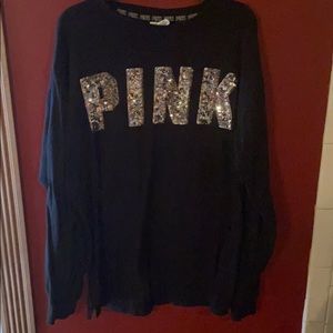 Pink long sleeve shirt